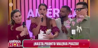 Valeria Piazza anuncia su salida de ‘América hoy’ y expone el motivo de su decisión: "Lo he dado todo" Valeria Piazza anuncia su salida de ‘América hoy’ y expone el motivo de su decisión: "Lo he dado todo"