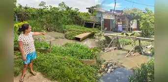 Punchana: viviendo al margen de un ‘río’ de desagüe e infección