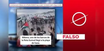 La flotilla 'Mikeno' de la misión Global Sumud no llegó a las costas de Gaza y tampoco evitó el bloqueo de Israel La flotilla 'Mikeno' de la misión Global Sumud no llegó a las costas de Gaza y tampoco evitó el bloqueo de Israel