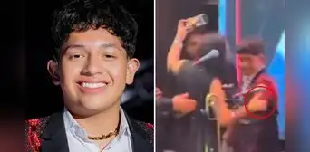 Stiven Franco de La Bella Luz tuvo incómodo momento con fan que le exigió foto y clip genera polémica Stiven Franco de La Bella Luz tuvo incómodo momento con fan que le exigió foto y clip genera polémica
