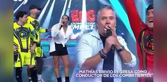 Mathías Brivio regresa a 'Esto es guerra' en reemplazo de Renzo Schuller, pero 'traiciona' a los guerreros y se va con combatientes Mathías Brivio regresa a 'Esto es guerra' en reemplazo de Renzo Schuller, pero 'traiciona' a los guerreros y se va con combatientes