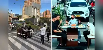 Cantante aprovechó la luz roja del semáforo para grabar videoclip y resultado es viral: "Parecía imposible" Cantante aprovechó la luz roja del semáforo para grabar videoclip y resultado es viral: "Parecía imposible"