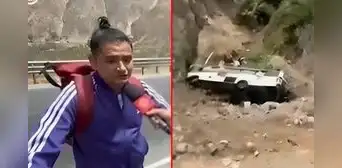Músico de Óscar Manuel y su Historia Romántica revela los segundos antes de que bus cayera a abismo en Canta: "Todo fue repentino, escuchamos gritos"