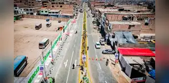 La renovada avenida de 1.8 kilómetros que conecta dos distritos de Lima Sur: obra supera el millón de soles La renovada avenida de 1.8 kilómetros que conecta dos distritos de Lima Sur: obra supera el millón de soles