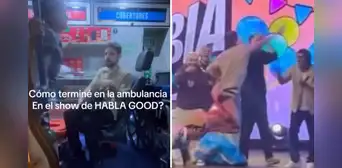 Joven se lesiona en show de Habla Good en el Canout y recibe atención médica: “Valió la pena”