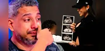 Ricardo Mendoza conmueve al mostrar ecografía y latidos del primer bebé que espera junto a su novia: "Contando las horas"