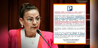 Congresista Kira Alcarraz será investigada por Podemos Perú tras agresión verbal a periodista Congresista Kira Alcarraz será investigada por Podemos Perú tras agresión verbal a periodista