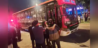 Balean bus de la empresa Santa Catalina en SJL: chofer resulta gravemente herido tras ataque