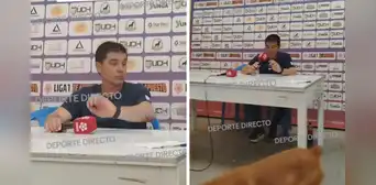 Asistente de Néstor Gorosito vive insólito momento tras derrota de Alianza Lima: un perro lo interrumpió durante la conferencia Asistente de Néstor Gorosito vive insólito momento tras derrota de Alianza Lima: un perro lo interrumpió durante la conferencia