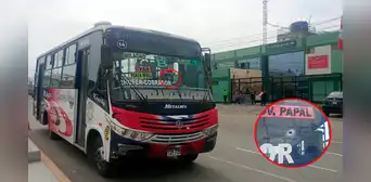 Extorsionadores disparan contra unidad de transporte con pasajeros a bordo en Trujillo: piden S/. 50.000 para frenar ataques Extorsionadores disparan contra unidad de transporte con pasajeros a bordo en Trujillo: piden S/. 50.000 para frenar ataques