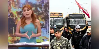Magaly se solidariza con transportistas y lanza duro mensaje al Gobierno: “Los peruanos no merecemos vivir con miedo” Magaly se solidariza con transportistas y lanza duro mensaje al Gobierno: “Los peruanos no merecemos vivir con miedo”