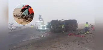 Arequipa: choque de tren de PeruRail y cisterna deja dos heridos