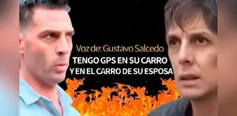 Exponen nuevo audio que revela que Gustavo Salcedo le hizo reglaje a exproductor de Maju Mantilla: "Tengo GPS en su carro"