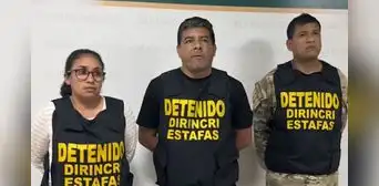PNP desbarata red de estafas: entregaban cajas con ladrillos en lugar de repuestos aeronaúticos y usaban sellos de la FAP PNP desbarata red de estafas: entregaban cajas con ladrillos en lugar de repuestos aeronaúticos y usaban sellos de la FAP