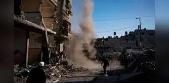 Gaza denuncia bombardeos pese a firmar acuerdo de paz con Israel para un alto al fuego Gaza denuncia bombardeos pese a firmar acuerdo de paz con Israel para un alto al fuego