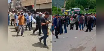 Paro regional en Cajamarca: organizaciones marchan en Jaén mientras la carretera FBT sigue bloqueada por ronderos Paro regional en Cajamarca: organizaciones marchan en Jaén mientras la carretera FBT sigue bloqueada por ronderos