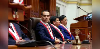 José Jerí jura como presidente de la República tras la vacancia de Dina Boluarte