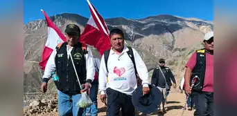 Alcalde de Pataz llega a Lima y participará en marcha del 15 de octubre: "Creen que han tranquilizado al pueblo, se equivocan"