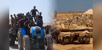 Israel comienza el retiro de tropas en Gaza mientras espera la liberación de rehenes por Hamás Israel comienza el retiro de tropas en Gaza mientras espera la liberación de rehenes por Hamás