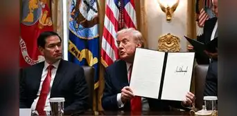 Donald Trump elimina el 'Día de los Pueblos Indígenas' creado por Biden y restaura el de Cristóbal Colón Donald Trump elimina el 'Día de los Pueblos Indígenas' creado por Biden y restaura el de Cristóbal Colón