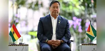 Luis Arce pide a la Fuerza Aérea defender la soberanía de Bolivia ante cualquier intento de “injerencia externa”