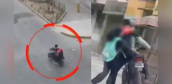 Adolescente frustra el robo de su celular tras enfrentarse a delincuentes y hacerlos caer de motocicleta en Villa El Salvador