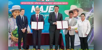 Perú y Japón sellan histórico acuerdo para modernizar el Proyecto Majes Siguas