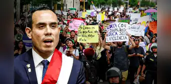 Colectivos feministas rechazan a José Jerí como nuevo presidente de Perú por denuncia por violación sexual: “Es un mensaje de impunidad” Colectivos feministas rechazan a José Jerí como nuevo presidente de Perú por denuncia por violación sexual: “Es un mensaje de impunidad”