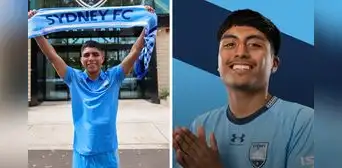 Piero Quispe no será el único peruano en Sydney: Nickolas Alfaro fue confirmado en el primer equipo y será su compañero en Australia