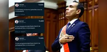 Machismo presidencial: los cuestionables tuits del nuevo presidente del Perú, José Jerí, sobre las mujeres