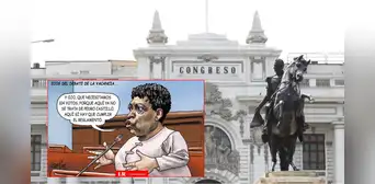 "Ecos del debate de la vacancia": Carlincatura compara las intervenciones de parlamentarios contra Castillo y Boluarte
