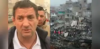 Incendio en Pamplona Alta: damnificados de SJM podrían ser desalojados tras perderlo todo, advierte Renzo Reggiardo