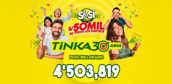 Sorteo La Tinka EN VIVO hoy sábado 12 de octubre: resultados, números ganadores y a cuánto asciende el pozo millonario Sorteo La Tinka EN VIVO hoy sábado 12 de octubre: resultados, números ganadores y a cuánto asciende el pozo millonario