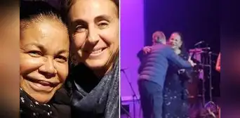 Eva Ayllón sorprende al presentar a Natalia Málaga en concierto y reconocer que es la 'jefa': "Quien manda aquí" Eva Ayllón sorprende al presentar a Natalia Málaga en concierto y reconocer que es la 'jefa': "Quien manda aquí"