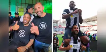 Jefferson Farfán y Hernán Barcos reviven los buenos tiempos en Alianza Lima: así fue el emotivo reencuentro entre los bicampeones con el club íntimo