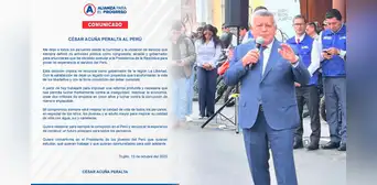 Renuncia de Acuña genera opiniones divididas entre consejeros y alcaldes