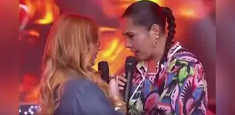 Johanna San Miguel vuelve a 'Esto es guerra' como conductora y se enfrenta a Katia Palma: "Eres una pésima copia mía" Johanna San Miguel vuelve a 'Esto es guerra' como conductora y se enfrenta a Katia Palma: "Eres una pésima copia mía"