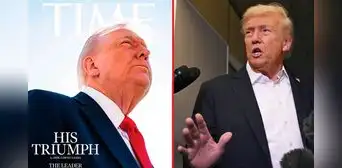 Donald Trump contento por ser portada de Time, pero critica la foto elegida: "Podría ser la peor de la historia" Donald Trump contento por ser portada de Time, pero critica la foto elegida: "Podría ser la peor de la historia"