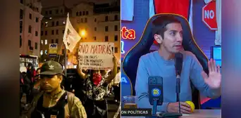 Giancarlo Granda dice que ya no apoyará marcha del 15 de octubre y usuario le responde: "¿Ya acabó la delincuencia?"