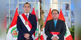 Walter Martínez jura como ministro de Justicia del gabinete de José Jerí Walter Martínez jura como ministro de Justicia del gabinete de José Jerí
