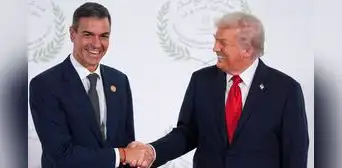 Donald Trump amenaza con imponer aranceles a España por su bajo gasto en defensa dentro de la OTAN Donald Trump amenaza con imponer aranceles a España por su bajo gasto en defensa dentro de la OTAN