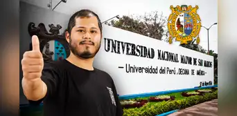 Estudió Ingeniería en la UNI y ahora ingresó en primer puesto a Medicina en la UNMSM con el puntaje más alto: "Es un orgullo para mis padres"