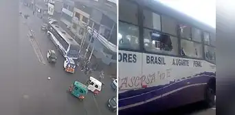 Grupo de sujetos vandalizan bus de la Línea ’10 E’ con pasajeros a bordo: chofer huyó por la ventana en VES Grupo de sujetos vandalizan bus de la Línea ’10 E’ con pasajeros a bordo: chofer huyó por la ventana en VES