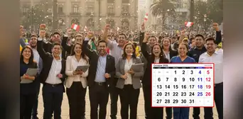 Trabajadores del sector público y privado en Perú podrían gozar de un nuevo feriado nacional en octubre: conoce la propuesta del Congreso Trabajadores del sector público y privado en Perú podrían gozar de un nuevo feriado nacional en octubre: conoce la propuesta del Congreso