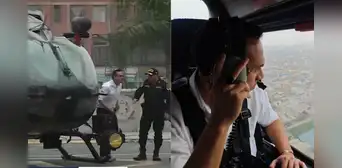 Marcha del 15 de octubre: José Jerí sobrevoló el Centro de Lima en helicóptero para supervisar movilizaciones Marcha del 15 de octubre: José Jerí sobrevoló el Centro de Lima en helicóptero para supervisar movilizaciones