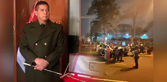 General Víctor Canales resultó herido por perdigón disparado por la PNP durante protestas en la Av. Abancay General Víctor Canales resultó herido por perdigón disparado por la PNP durante protestas en la Av. Abancay