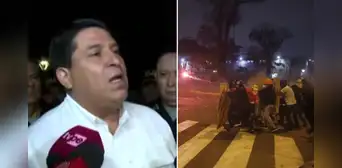 Ministro del Interior Vicente Tiburcio condenó la marcha nacional: "Es un atentado contra la PNP" Ministro del Interior Vicente Tiburcio condenó la marcha nacional: "Es un atentado contra la PNP"