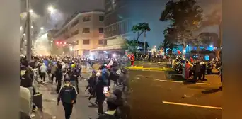 ¿Puede un policía sacar su arma durante manifestaciones y amenazar con disparar? Experto responde