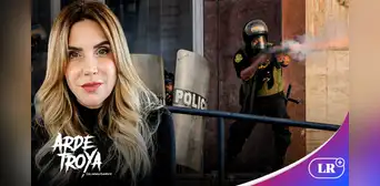 Juliana Oxenford: “¿Así responde la policía ante una manifestación pacífica, atacando a jóvenes inocentes?” Juliana Oxenford: “¿Así responde la policía ante una manifestación pacífica, atacando a jóvenes inocentes?”