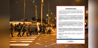 Facultades de UNMSM exige rectificación del ministro del Interior tras ser llamados 'violentistas': "Expresiones inaceptables" Facultades de UNMSM exige rectificación del ministro del Interior tras ser llamados 'violentistas': "Expresiones inaceptables"